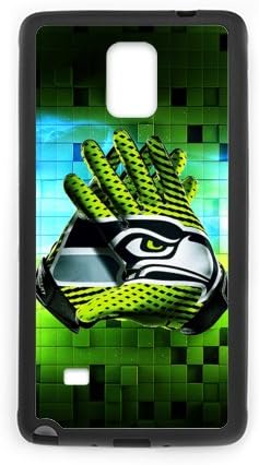 Hard Plastic Cover Case NFL Seattle Seahawks Samsung Galaxy NOTE 4 Case