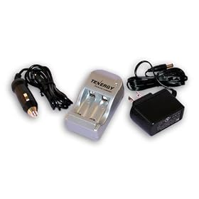 Charger for Rechargeable RCR123A Lithium-Ion Battery by Tenergy