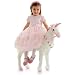 Toys : Large White Unicorn Soft Toy
