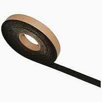 JVCC FELT-06 Polyester Felt Tape: 1 in. x 75 ft. (Black)
