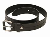Ben Sherman Mens Black Leather Belt