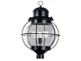 Kenroy Home 90967BL Hatteras 1-Light Post Lantern, Black