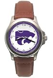Kansas State Powercat Rookie Leather Lady's Watch