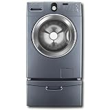 Samsung : WF218ANB 4.0 cu. ft. Front Load Washer - Breakwater Blue