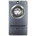 Samsung : WF218ANB 4.0 cu. ft. Front Load Washer - Breakwater Blue
