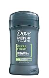 Dove Men + Care Invisible Solid Deodorant, Extra Fresh, 2.7 Ounce (Pack of 2)