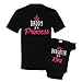 Daddy of a Princess and Daughter of a King Daddy Daughter Matching Set T-Shirt Bodysuit Clothing