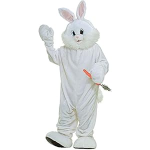 Deluxe Bunny Rabbit Mascot Costume - One Size
