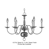 International 3617-11 6 Light Americana Chandelier