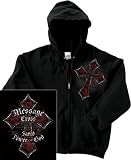 The Cross 2 Zippered Hoodie