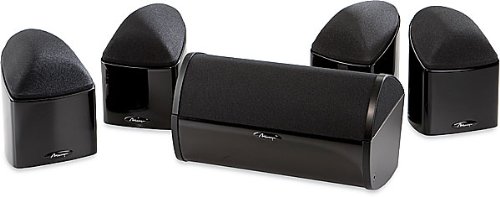 Mirage Nanosat® Prestige 5 Home Theater Speaker System 4 Nanosat Prestige satellites and 1 Nano CC center speaker