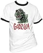 Men's Godzilla Drawn Ringer T-shirt