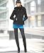 Apparel : Marc New York Kylie Wool Hooded Jacket with Leather Detail