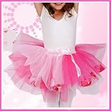 Extra Fluffy Rose Petal Fairy Princess Tutu! Size: Small