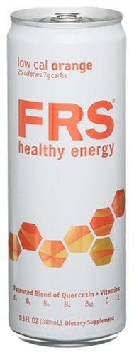 FRS Healthy Energy, Low Calorie, Orange, 11.5-Ounce Cans (Pack of 24) by FRS