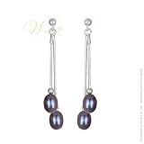 WILLOW PEARLS: *TAHITIAN PEARL FLING DOUBLE SWAG EARRINGS*