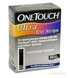 One Touch Ultra 50 Diabetic Test Strips ( DME Package )