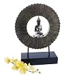 Buddha circle Of Life spiritual statue home garden sculpture (The Digital Angel)