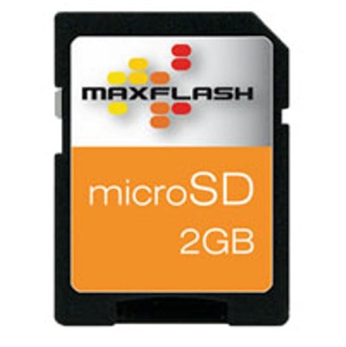 Maxflash Micro Secure Digital (MicroSD) Card 2GB Speicherkarte inkl. Adapter (original Han Preisvergleich