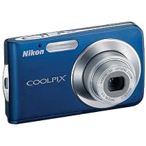 Nikon Coolpix S210 8MP Digital Camera with 3x Optical Zoom (Cool Blue)