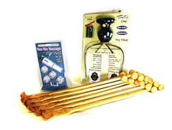 Ting Ting Motorized Head Tuner Therapeutic Head Scalp Massager Massage Pipedreams Mini-Mite SIX COUNT Bamboo Back Scratcher Massager Therapeutic Body Massage