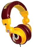 NEW IHIP NFH22WR WASHINGTON REDSKINS HEADPHONES DJ STYLE NFL LOGO - NFH22WR