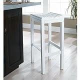 Set of 2 Arianna Bar Stools , White