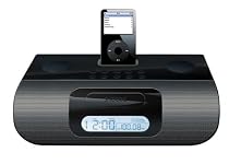 iLuv i177 Alarm Clock Speaker System for iPod (Black)
