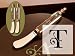 Monogram Glass Spreaders - T