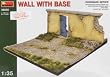 36035 1/35 Wall Diorama Base w/Bonus Figure Set