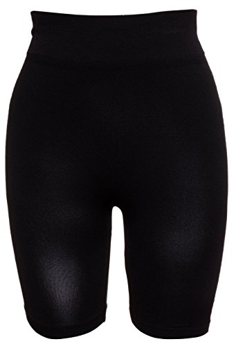 Crush Womens High Waist Seamless Mid Thigh Leggings Pants