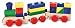 Melissa & Doug Wooden Stacking Train