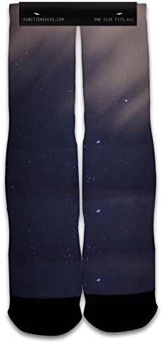 Function - Three Cats Meowing at Moon Sublimated Sock