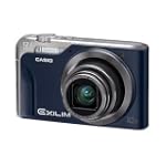 #1: Casio EXILIM EX-H10 BE Digitalkamera (12 Megapixel, 10-fach opt. Zoom, 7,6 cm (3 Zoll) Display, Bildstabilisator) blau