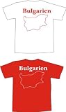 T Shirt t115 Ländershirt Bulgarien mit Landkarte rot Brustaufdruck 41lvam0R4GL. SL160 T Shirt t115 Ländershirt Bulgarien mit Landkarte rot Brustaufdruck