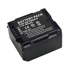 Panasonic VW-VBG070 Camcorder Battery - Premium TechFuel® Battery by TechFuel