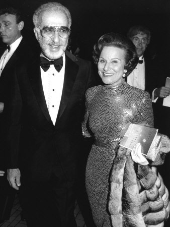 Advice Columnist Abigail Van Buren and Husband Morton Phillips Collections Premium Photographic Poster Print by David Mcgough, 30x40