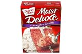 Duncan Hines Moist Deluxe Strawberry Supreme Cake Mix 18.25oz