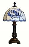 UNC North Carolina Tar Heels TIFFANY/STAINED GLASS ACCENT LAMP
