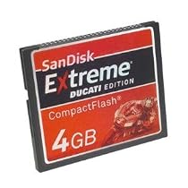 SanDisk Extreme Ducati Edition - Flash memory card - 4 GB - CompactFlash