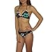 2PC SET Swim Wear: Womens Comfortable & Soft, Top & Bottom Dri-Fit Surf Bikini Swimsuit - Multicolor (Size: S)