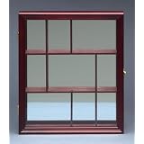 Cherry Wood Wall Mount Collectible Display Case