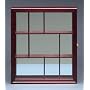 Cherry Wood Wall Mount Collectible Display Case