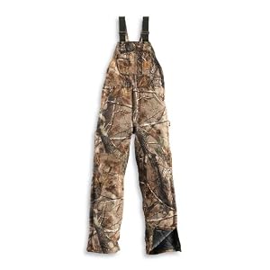 Buy Carhartt� Mens 30 Inseam WorkCamo� Quilt - Lined Bib Overalls Realtree� AP HD�