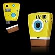 SpongeBob VGA Digital Camera With Adhesive Skins