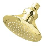 KOHLER K-16166-PB Revival Single-Function Showerhead, Vibrant Polished Brass