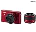 NIKON 1 J1 - Rot + 10-30 mm Objektiv + 10 mm Objektiv + 2 JAHRE GARANTIE! NIKON 1 J1 - Rot + 10-30 mm Objektiv + 10 mm Objektiv + 2 JAHRE GARANTIE!