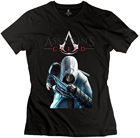 Women Assassins Creed Custom Hot Black Tops By RRG2G Small