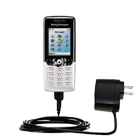 Rapid Wall / AC Charger for the Sony Ericsson T610 - Gomadic Brand w/ TipExchange Technology