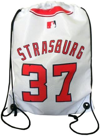 MLB Washington Nationals Stephen Strasburg #37 Drawstring Backpack